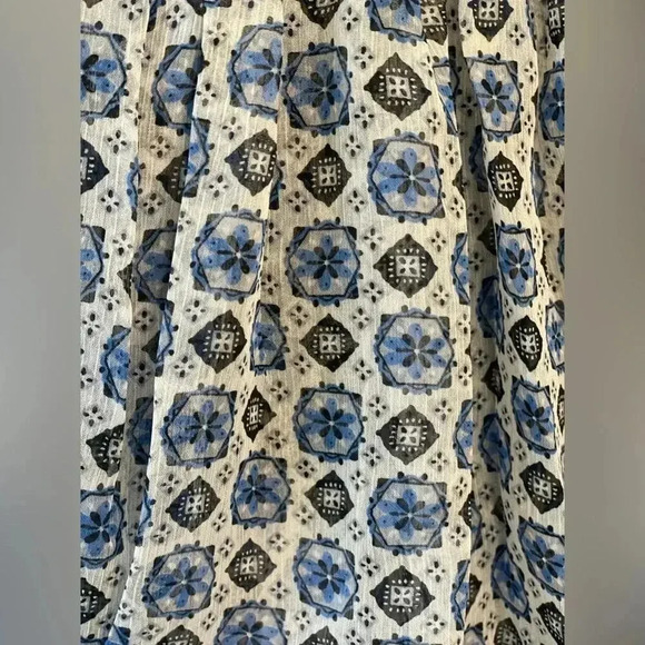 MISA LOS ANGELES Zonia Mini Dress in Blue Scorpios Tile Womens Size XS NWT - Picture 10 of 13